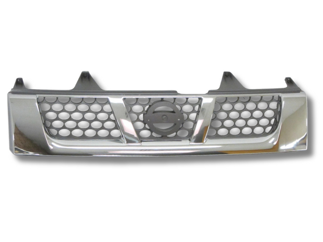 Front Grill for D22 Nissan Navara - Chrome / Grey (2001 - 2006)-Spoilers and Bodykits Australia
