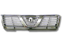 Front Grill for GU Nissan Patrol Y61 Wagon TI - Chrome (03/2000 - 09/2001)-Spoilers and Bodykits Australia