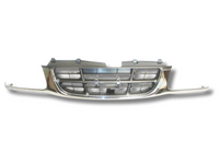 Front Grill for Holden Rodeo R9 TF / G9 LT - Chrome / Grey (1998 - 2002)-Spoilers and Bodykits Australia