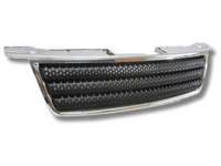 Front Grill for Holden Rodeo RA - Black / Chrome (2006 - 2012)-Spoilers and Bodykits Australia