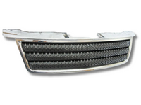 Front Grill for Isuzu D-MAX - Black / Chrome (2008 - 2012)-Spoilers and Bodykits Australia