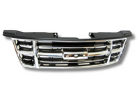 Front Grill for Isuzu D-MAX - Chrome / Black (2008 - 2012)-Spoilers and Bodykits Australia
