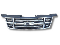 Front Grill for Isuzu D-MAX LS - Chrome / Black (2010 - 2012)-Spoilers and Bodykits Australia