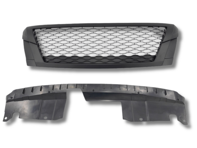 Front Grill for Isuzu D-MAX - Matt Black (06/2016 - 2019)-Spoilers and Bodykits Australia