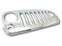 Front Grill for Jeep Wrangler JK - Chrome (2007 - 2018)-Spoilers and Bodykits Australia