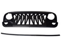 Front Grill for Jeep Wrangler JK / JKU - Black (2007 - 2018)-Spoilers and Bodykits Australia