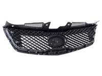 Front Grill for Kia Cerato TD 4-Door Sedan - Black / Chrome (01/2009 - 03/2013)-Spoilers and Bodykits Australia