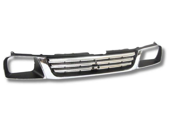 Front Grill for MK Mitsubishi Triton - Chrome / Black (10/1996 - 05/2001)-Spoilers and Bodykits Australia