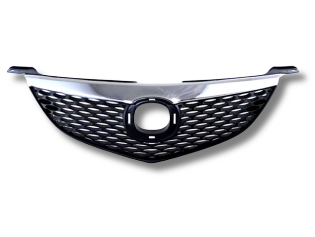 Front Grill for Mazda 3 Sedan - Chrome / Black (2004 - 2009)-Spoilers and Bodykits Australia