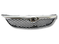 Front Grill for Mazda 626 GF - Chrome / Black (1997 - 1999)-Spoilers and Bodykits Australia