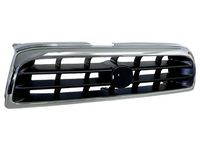 Front Grill for Mazda B2500 / Bravo UN Ute - Chrome / Dark Grey (1999 - 2002)-Spoilers and Bodykits Australia