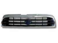 Front Grill for Mazda B2500 / Bravo UN Ute - Chrome / Dark Grey (1999 - 2002)-Spoilers and Bodykits Australia