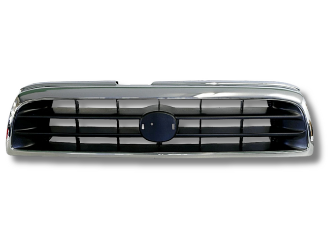 Front Grill for Mazda B2500 / Bravo UN Ute - Chrome / Dark Grey (1999 - 2002)-Spoilers and Bodykits Australia