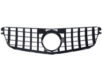 Front Grill for Mercedes Benz C Class W204 - GTR Style (2007 - 2014)-Spoilers and Bodykits Australia