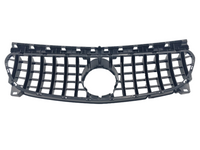 Front Grill for Mercedes Benz CLA C117 / X117 / AMG CLA45 - Black (2013 - 2019)-Spoilers and Bodykits Australia