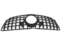 Front Grill for Mercedes Benz GLS Class X166 / GLS63 AMG - Gloss Black (2016 - 2019)-Spoilers and Bodykits Australia
