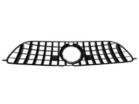 Front Grill for Mercedes Benz GLS Class X166 / GLS63 AMG - Gloss Black (2016 - 2019)-Spoilers and Bodykits Australia