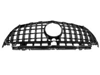 Front Grill for Mercedes E Class W213 / S213 / C238 / A238 - GT Style - Gloss Black (2016 - 2020)-Spoilers and Bodykits Australia