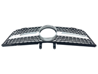 Front Grill for Mercedes ML Class W164 - Silver (2005 - 2008)-Spoilers and Bodykits Australia