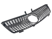 Front Grill for Mercedes ML Class W164 - Silver (2005 - 2008)-Spoilers and Bodykits Australia