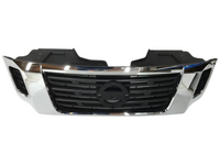 Front Grill for NP300 Nissan Navara D23 - Chrome Black (05/2015 - 2020)-Spoilers and Bodykits Australia