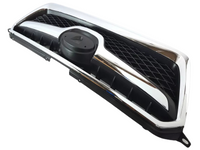 Front Grill for Subaru XV G4-X - Chrome / Dark Grey (2012 - 2015)-Spoilers and Bodykits Australia
