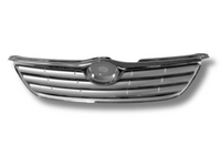 Front Grill for Toyota Corolla ZZE122 Sedan - Silver / Chrome (2004 - 2007)-Spoilers and Bodykits Australia