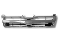 Front Grill for Toyota Hiace Lower Roof - Silver / Black (08/2010 - 12/2013)-Spoilers and Bodykits Australia
