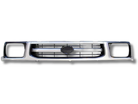 Front Grill for Toyota Hilux LN167 4WD - Silver (08/1997 - 09/2001)-Spoilers and Bodykits Australia