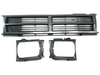 Front Grill for Toyota Hilux LN65 / YN63 4WD - Black (08/1986 - 08/1988)-Spoilers and Bodykits Australia