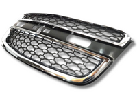 Front Grill with Chrome Moulds for Holden Colorado RG (06/2012 - 07/2016)-Spoilers and Bodykits Australia