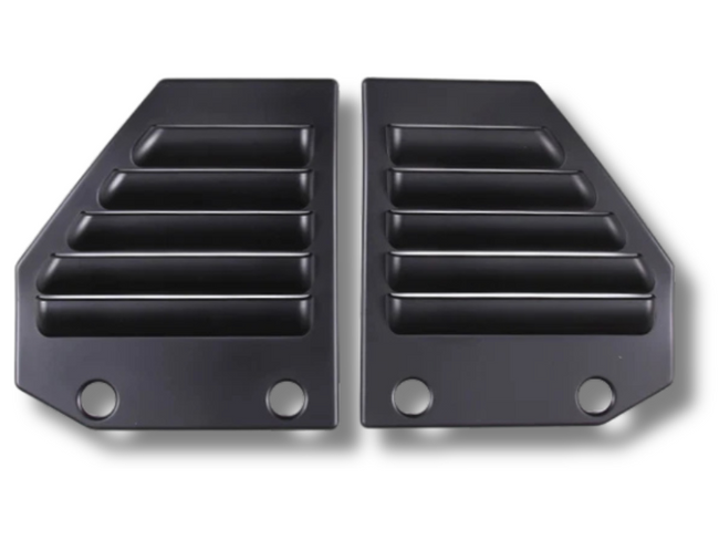 Front Guard Side Air Vents for Hummer H2 - Matt Black - Pair (2003 - 2009)-Spoilers and Bodykits Australia