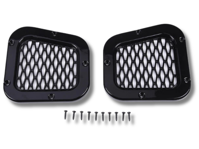 Front Guard Side Air Vents for Land Rover Defender - Pair (2004 - 2019)-Spoilers and Bodykits Australia