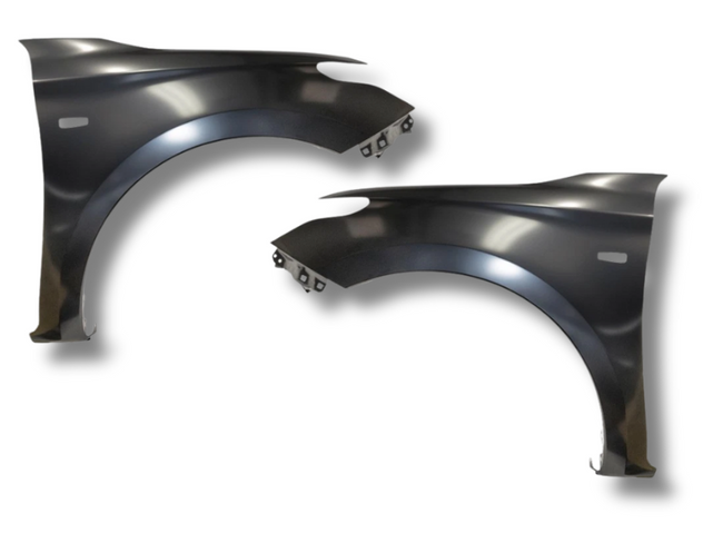 Front Guards with Indicator Hole for MQ Mitsubishi Triton 2WD / 4WD - Pair (04/2015 - 2019)-Spoilers and Bodykits Australia