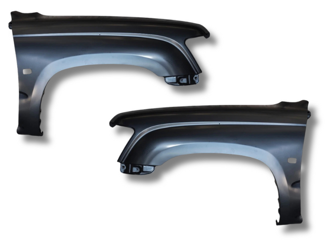 Front Guards without Flare Holes for Toyota Hilux 4WD - Pair (09/2001 - 01/2005)-Spoilers and Bodykits Australia