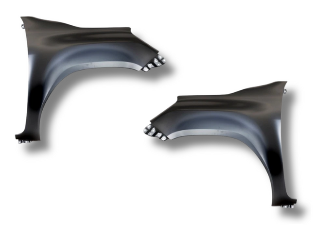 Front Guards without Indicator Hole for Toyota Hilux SR5 4WD - Pair (05/2015 - 2018)-Spoilers and Bodykits Australia