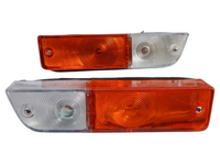 Front Indicator Park Lights for Nissan Datsun 1600 510 / Bluebird SSS - Pair (1970 - 1972)-Spoilers and Bodykits Australia