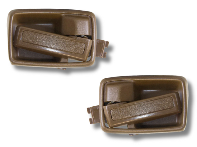 Front Inner Door Handles for Holden Rodeo KB / TF - Dark Brown - Pair (1981 - 2002)-Spoilers and Bodykits Australia