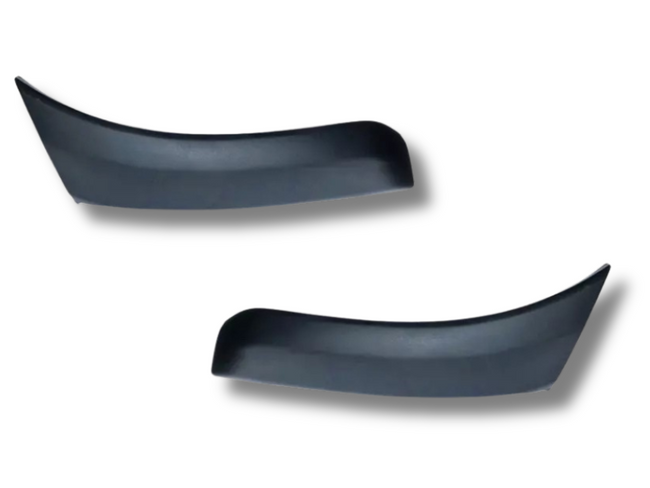 Front Lower Bumper Bar Flare Pieces for Toyota RAV 4 ACA20 - Black - Pair (2000 - 2005)-Spoilers and Bodykits Australia