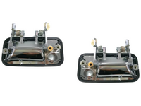 Front Outer Door Handles for Holden Rodeo TF - Pair - Chrome (1988 - 2002)-Spoilers and Bodykits Australia