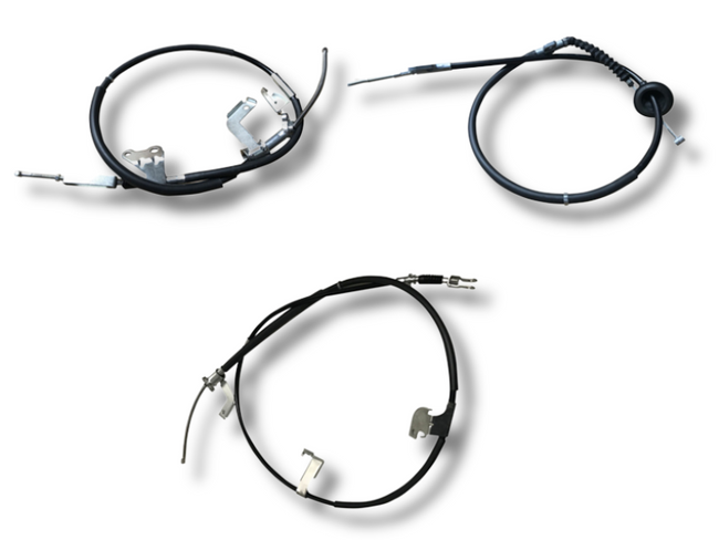 Front & Rear Hand Brake Cables for Toyota Hilux GGN25R SR / SR5 (2006 - 2015)-Spoilers and Bodykits Australia