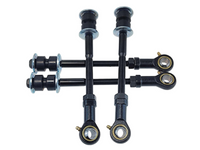 Front & Rear Sway Bar Links x 4 with Extended Thread for GQ Nissan Patrol Y60 - Black - Suits 2" to 8" Lift-Spoilers and Bodykits Australia