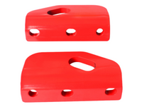 Front Recovery Tow Point Kit for 200 Series Toyota Landcruiser - Red (2007 Onwards)-Spoilers and Bodykits Australia
