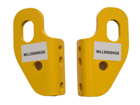 Front Recovery Tow Point Kit for 80 / 100 / 105 Series Toyota Landcruiser - Yellow-Spoilers and Bodykits Australia