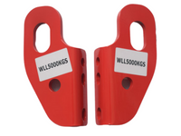 Front Recovery Tow Point Kit for GU Nissan Patrol Series 2 / 3 / 4 / 5 - Red-Spoilers and Bodykits Australia