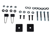 Front Recovery Tow Point Kit for Isuzu D-MAX / MU-X - Red (2012 - 2020)-Spoilers and Bodykits Australia
