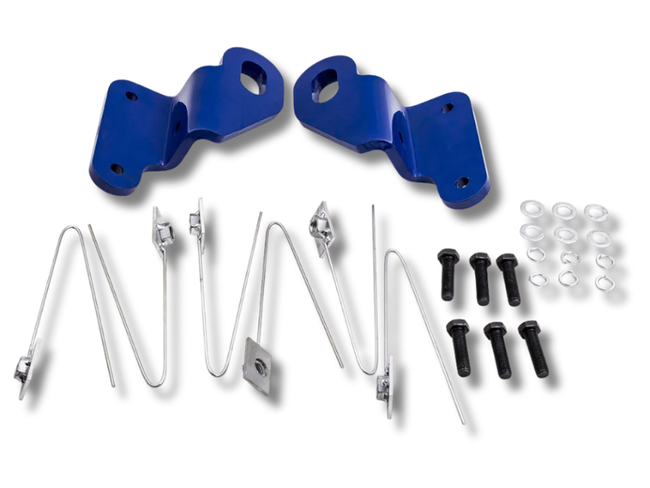 Front Recovery Tow Point Kit for ML / MN Mitsubishi Triton 4WD (2006 - 2015)-Spoilers and Bodykits Australia