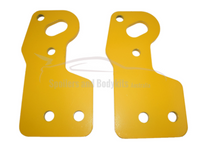 Front Recovery Tow Point Kit for MQ / MR Mitsubishi Triton - Yellow (2015 - 2021)-Spoilers and Bodykits Australia