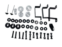 Front Recovery Tow Point Kit for Mitsubishi Pajero Sport QE / QF - Yellow (2015 - 2023)-Spoilers and Bodykits Australia