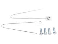 Front Recovery Tow Point Kit with Shackles for GU Nissan Patrol Series 3 / 4 / 5 4WD-Spoilers and Bodykits Australia